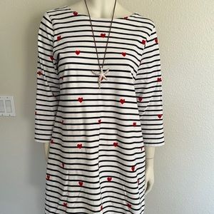 Joules striped dress. 100 cotton